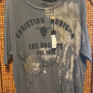 Designer Christian Audigier tee